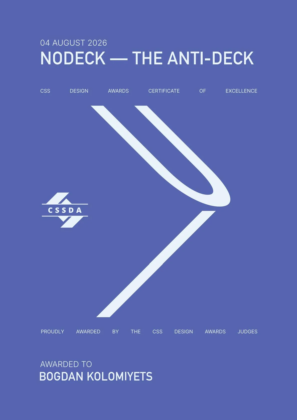 CSSDA — UI Design